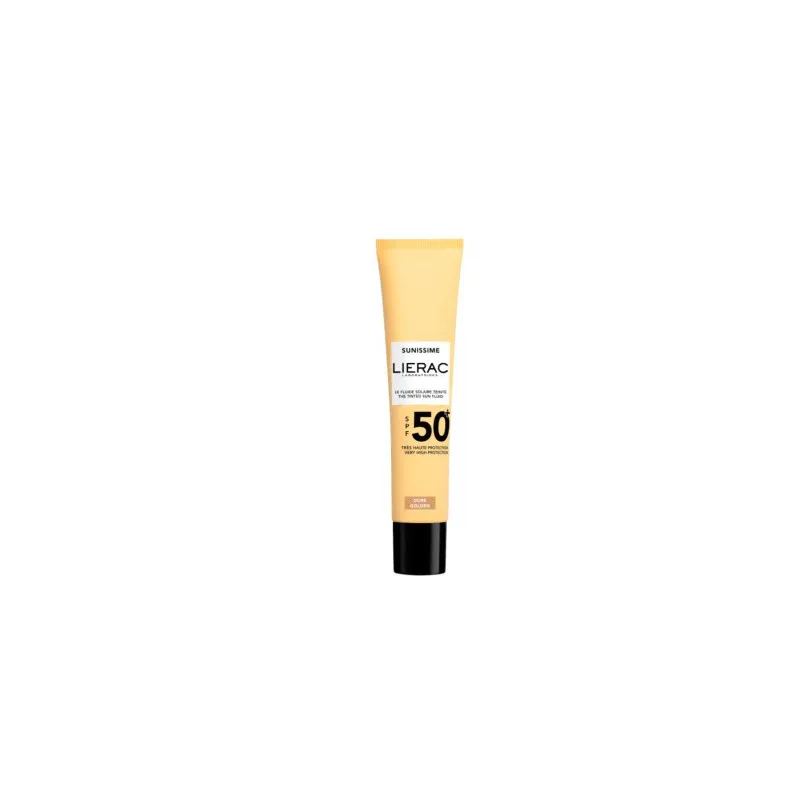 LIERAC Sunissime Solar Fluid Gold Color Face SPF30 40ml