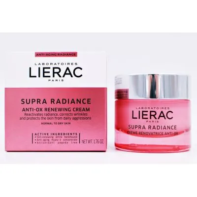 LIERAC SUPRA RADIANCE CREMA RENOVADORA ANTI-OX 50 ML.