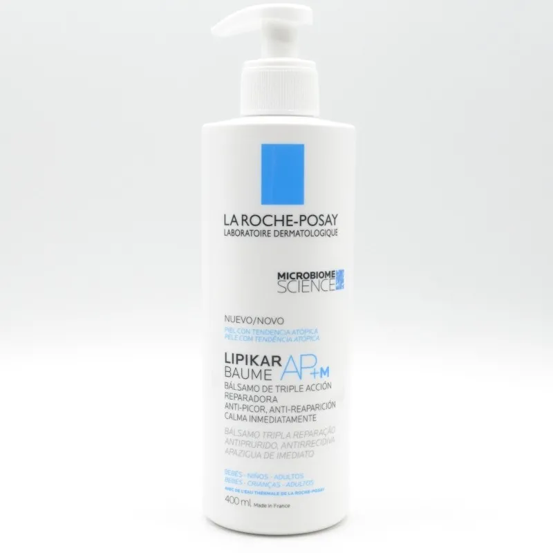 LIPIKAR BAUME AP+M PIEL ATOPICA 400ML CON DOSIFICADOR + REG