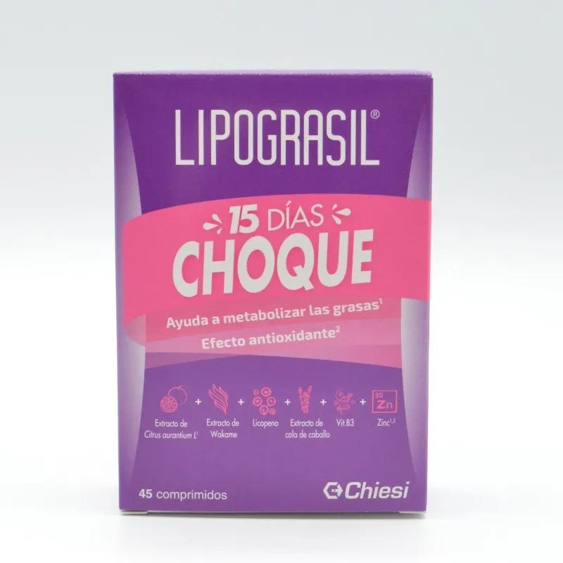 LIPOGRASIL 15 DIAS CHOQUE 45 COMP