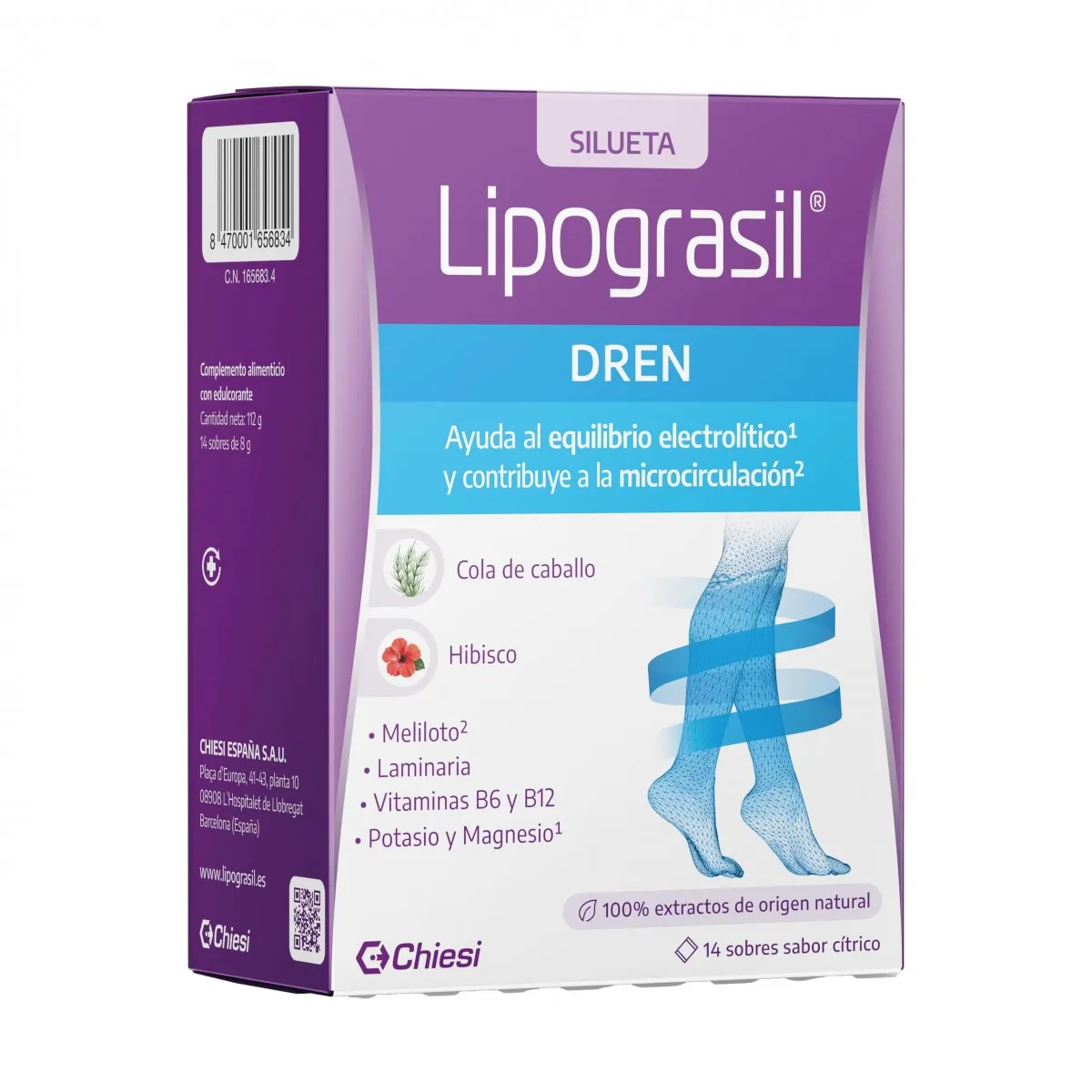 Lipograsil Drenante 14 sobres