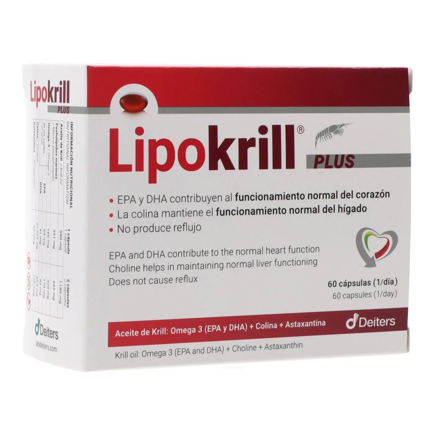 Lipokrill Omega3 60 Capsulas