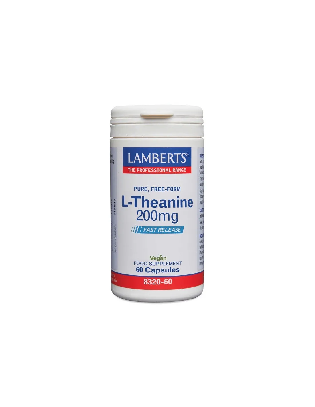 L-Teanina 200 mg 60 Caps. de Lamberts