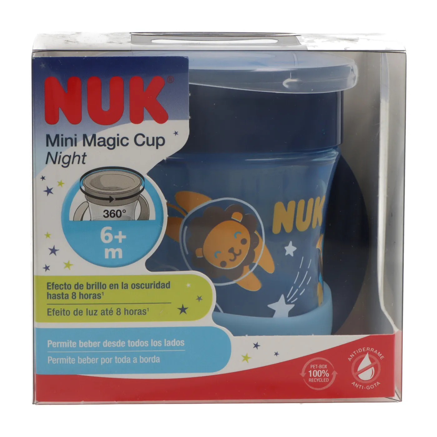 Magic Cup Mini Nuk Night 6 Meses 160 ml 1 Unidad