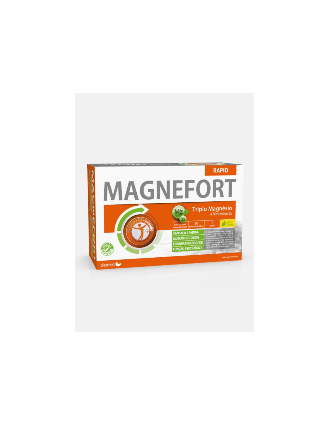 Magnefort Triple Magnesio 30Amp. de Dietmed