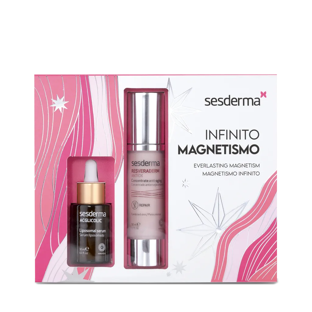 SESDERMA ACGLICOLIC SERUM + REVERADERM CR-GEL PACK