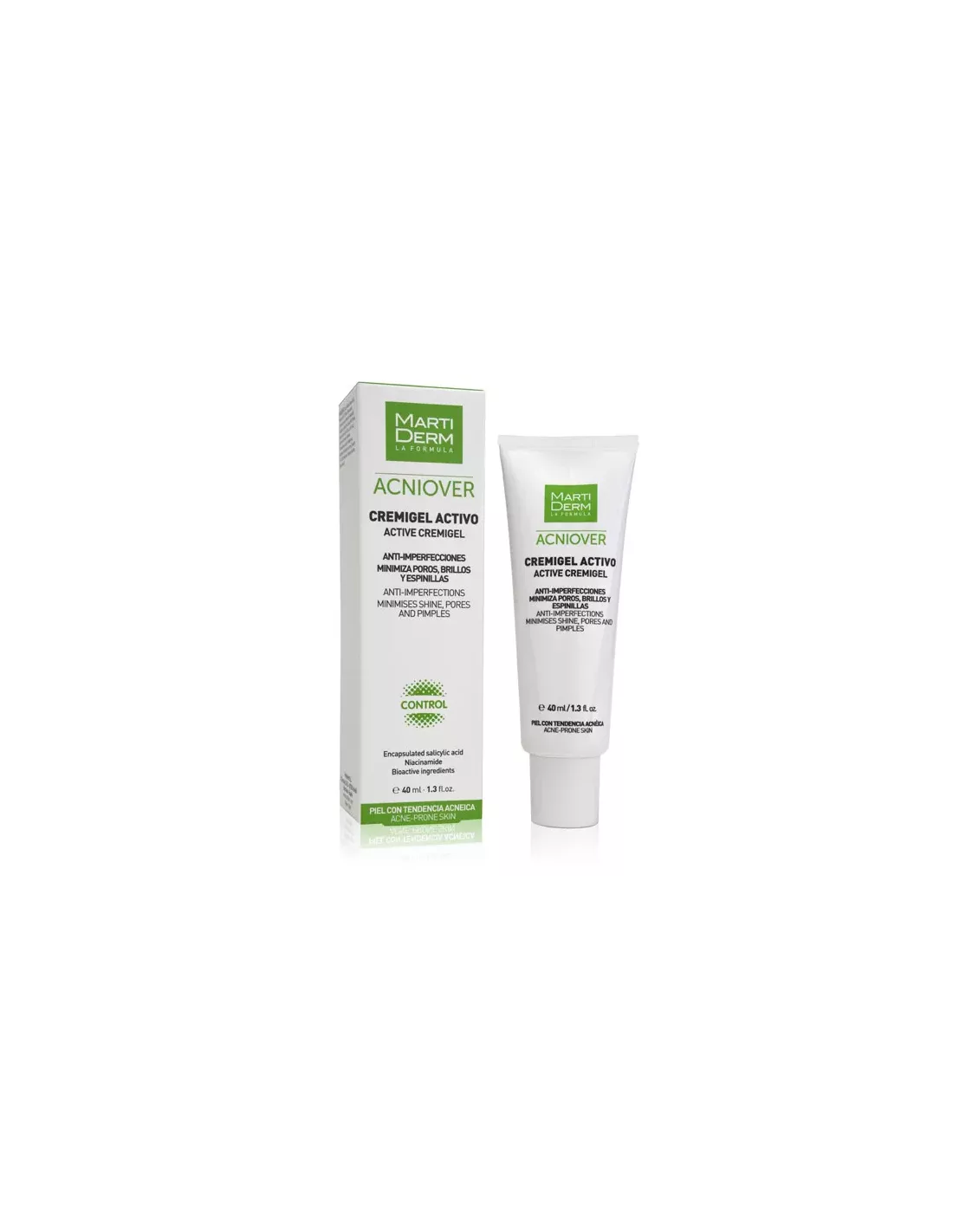 MARTIDERM ACNIOVER CREMIGEL ACTIVO 40 ML
