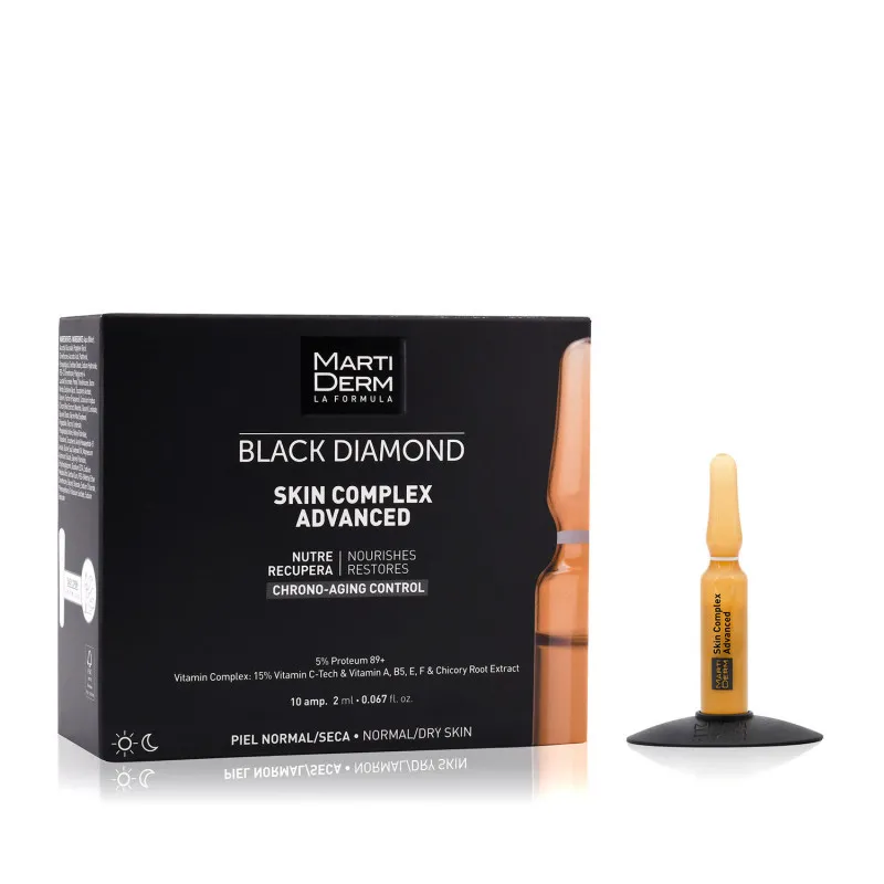 Martiderm Black Diamond Skin Complex Advanced Ampolas 10x2ml