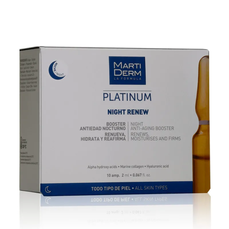 Martiderm Platinum Night Renew 10x2ml