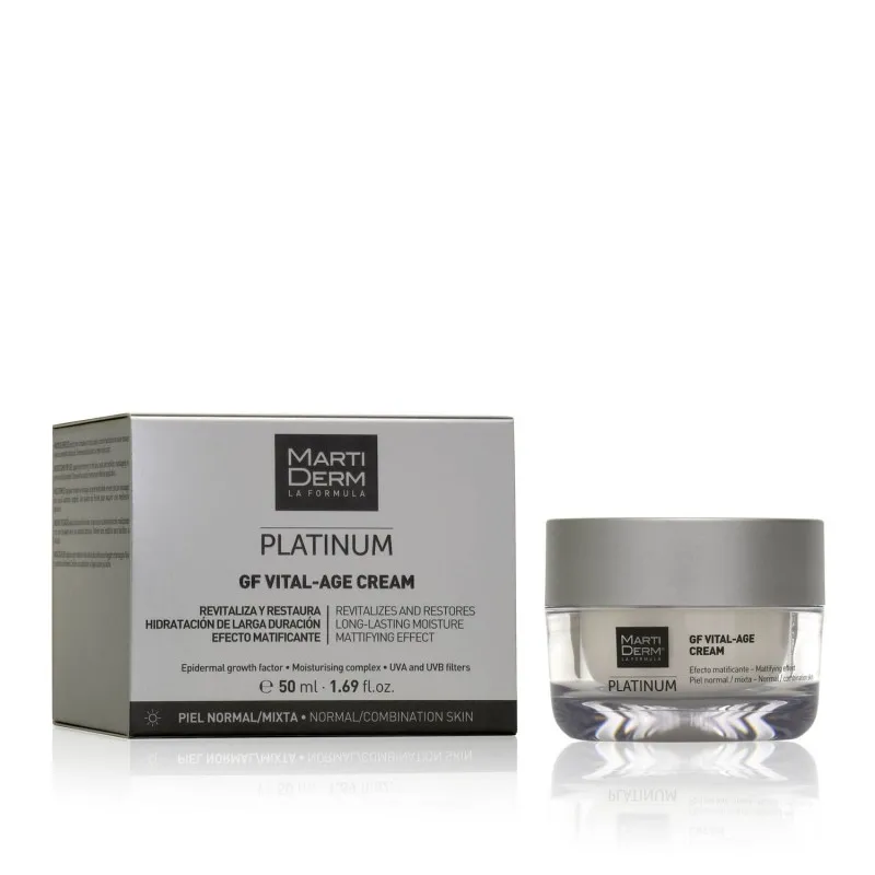 Martiderm Vital Age Platinum Crema Pieles Normales Y Mixtas 50 ml
