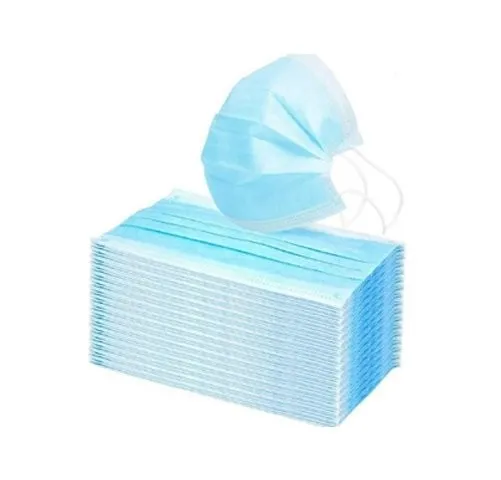 Mascarilla Facial Quirúrgica de 3 Capas, 50 Unidades