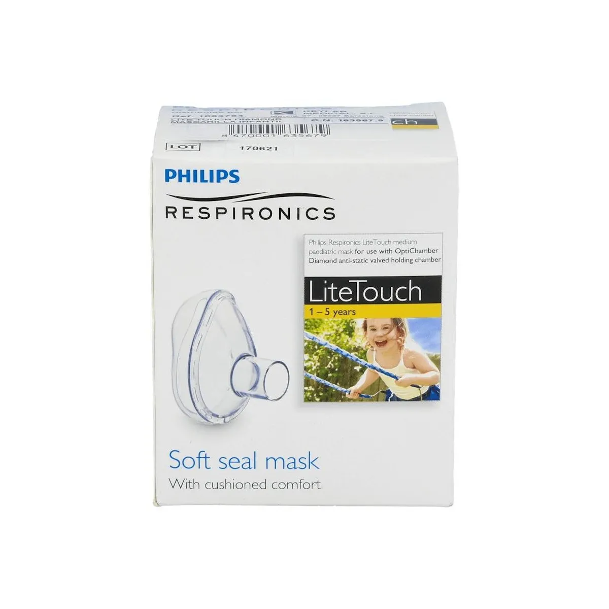 Mascarilla Lite Touch Infantil 1-5 Años Rf/1083784