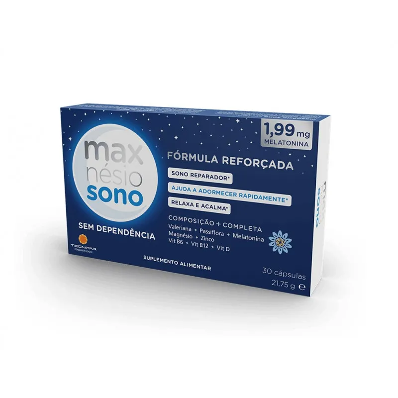 Maxnésio Sono 30 Cápsulas