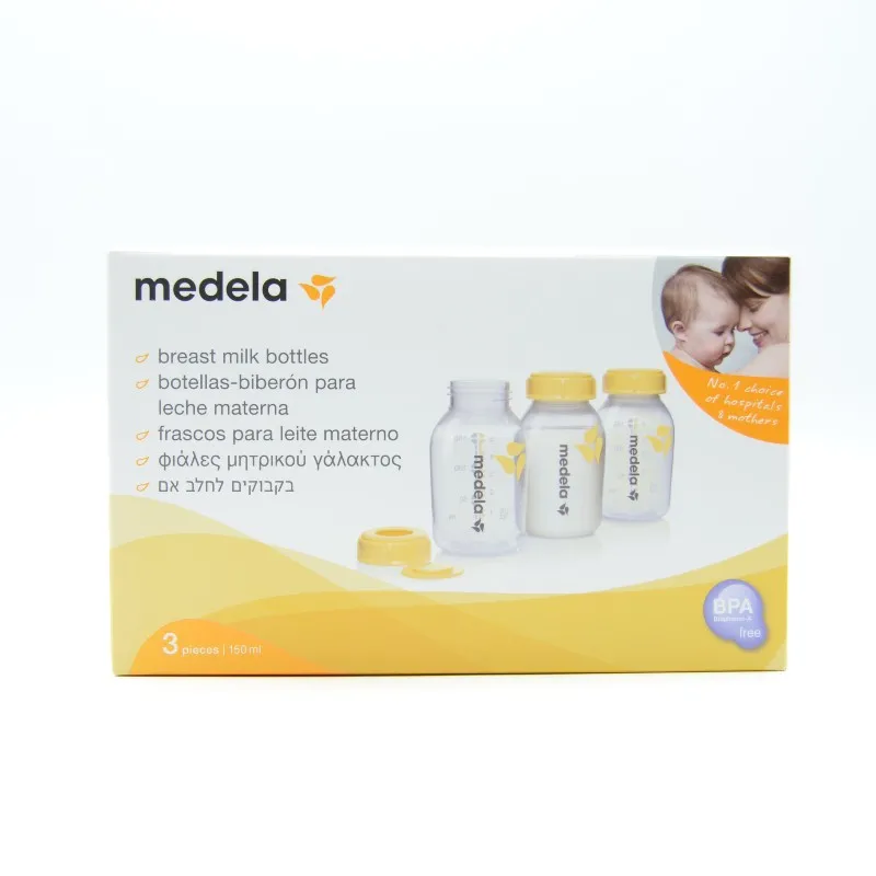 MEDELA BOTELLA BIBERON 150 ML 3 U