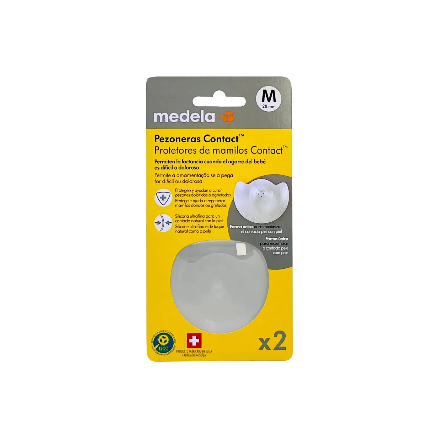 Medela Pezonera Contact Talla M 2 Uds