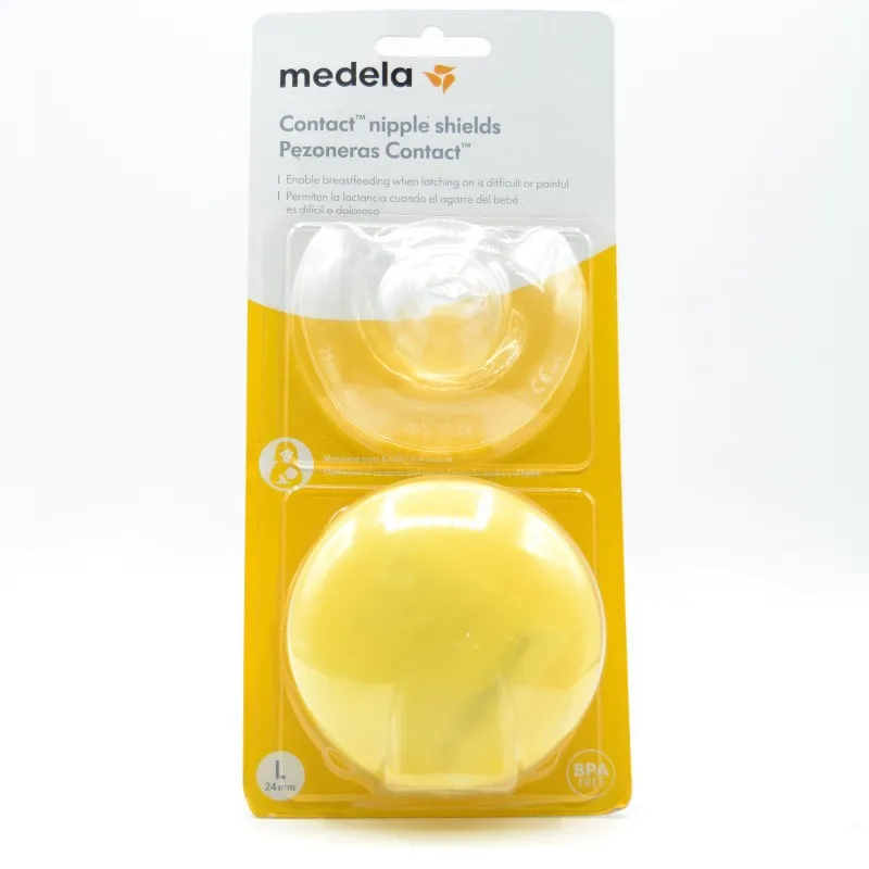 MEDELA PEZONERA SILICONA T/L 2U