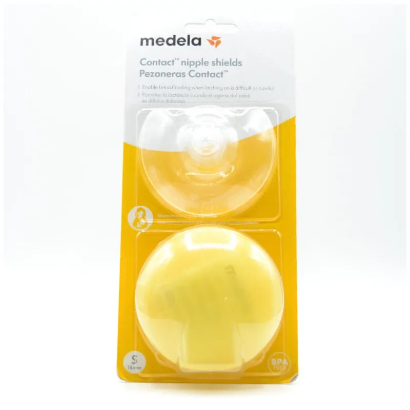 MEDELA PEZONERA SILICONA T/S 2U