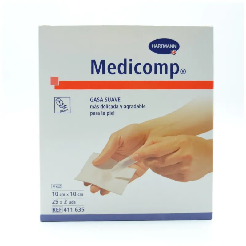 MEDICOMP 10X10 CM 50 U