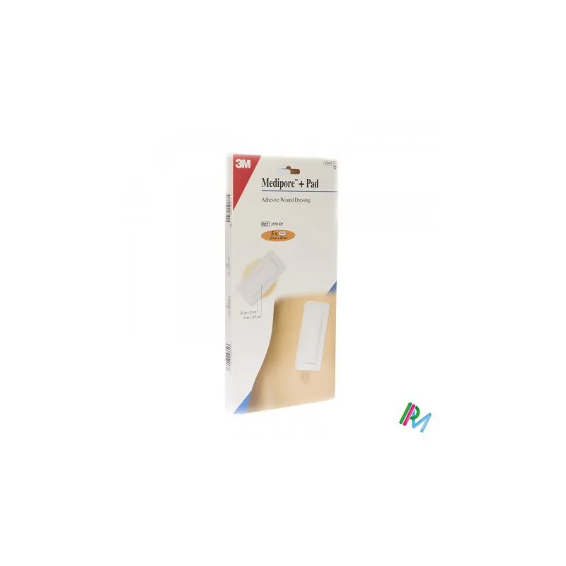MEDIPORE + PAD APÓSITOS 10X20CM 5UDS