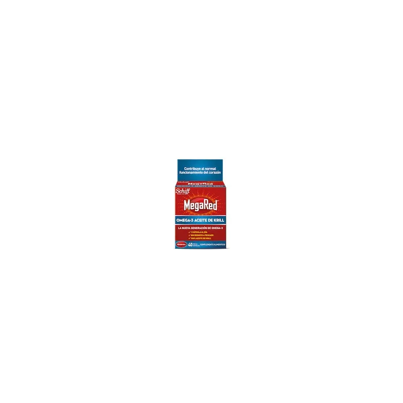 Megared 500 Mg Omega 3 Aceite De Krill 40 C