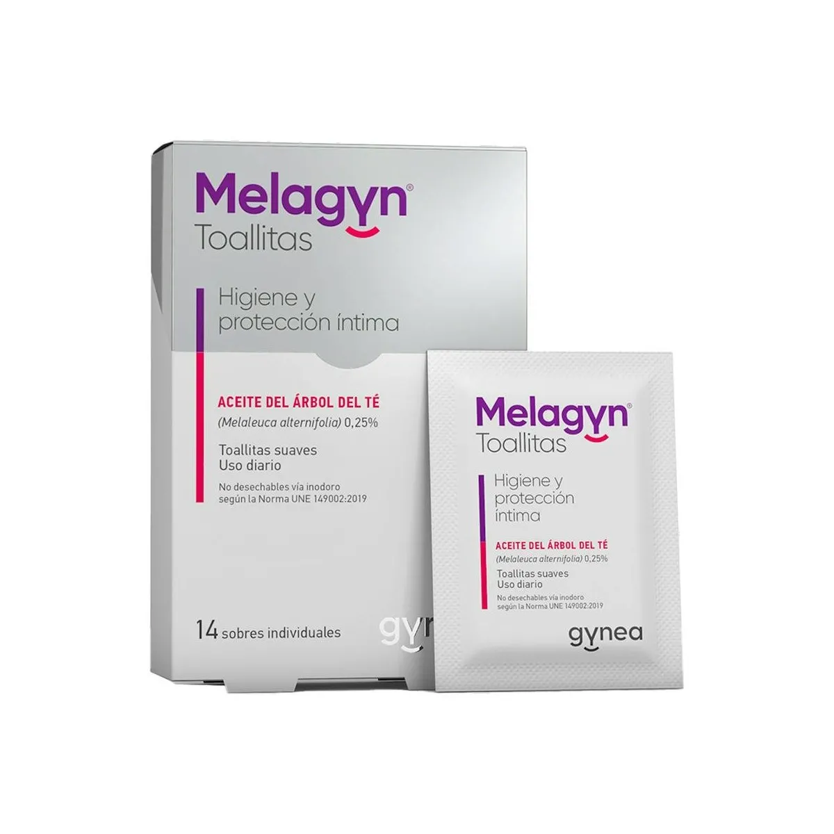 Melagyn 14 Toallitas Sachet