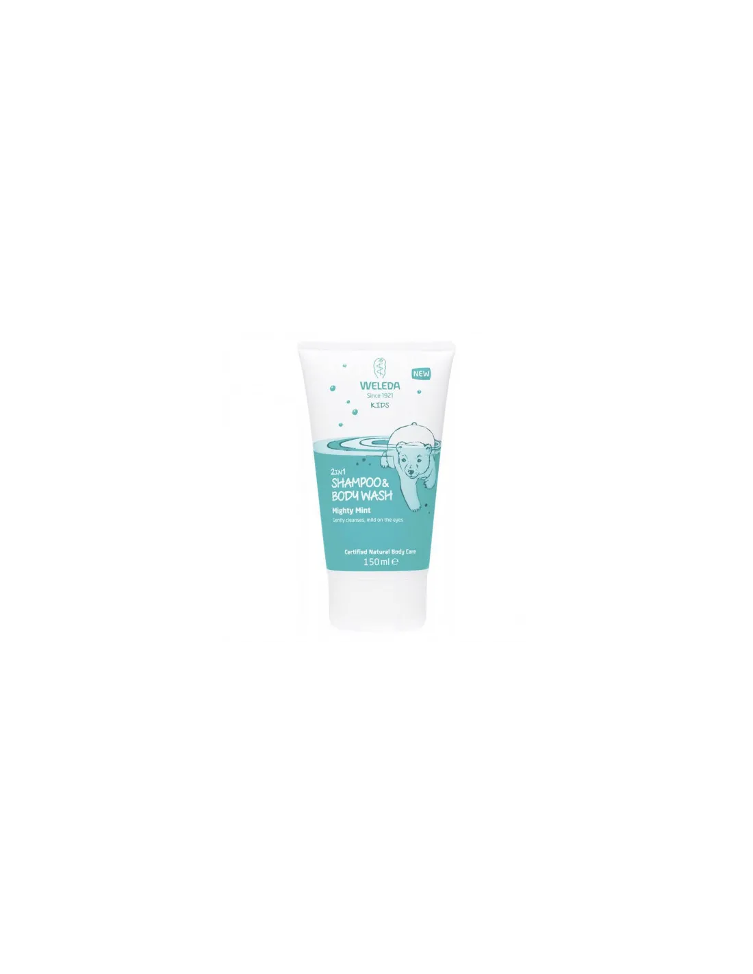 Menta Fresca - 2 en 1 Shampoo & Body Wash 150 ml de Weleda