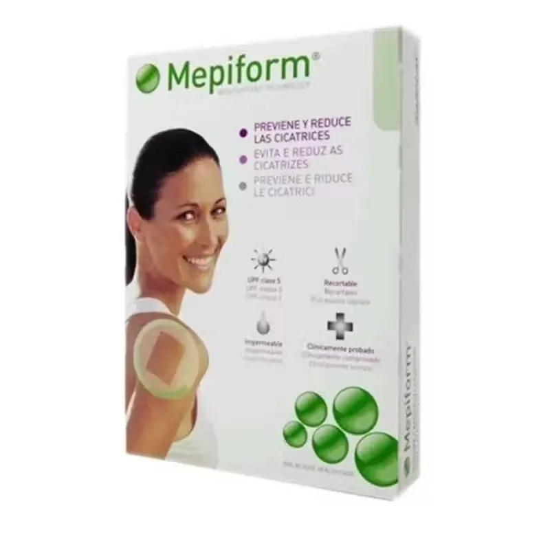 MEPIFORM REDUCTOR CICATRIZ 10 X 18 CM 5 UNIDADES