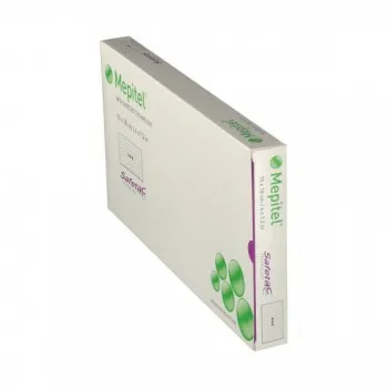 Mepitel Lámina de contacto, cubierta de Silicona 10 x 18 cm 3