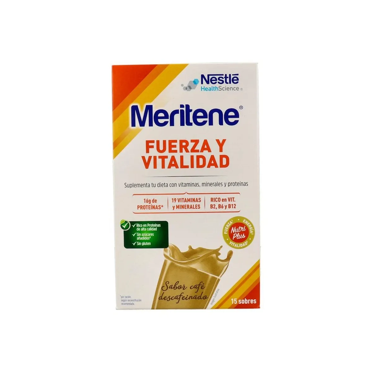 Meritene Active Senior Cafe Descafeinado 15 Sobres 30 G