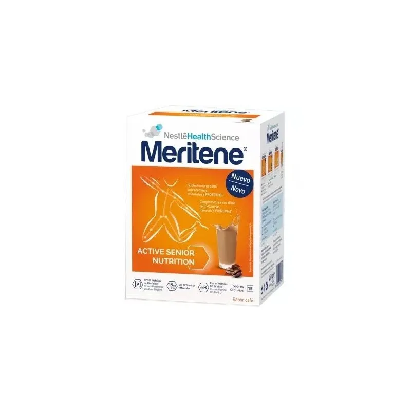 Meritene cafe descafeinado 15 sobres