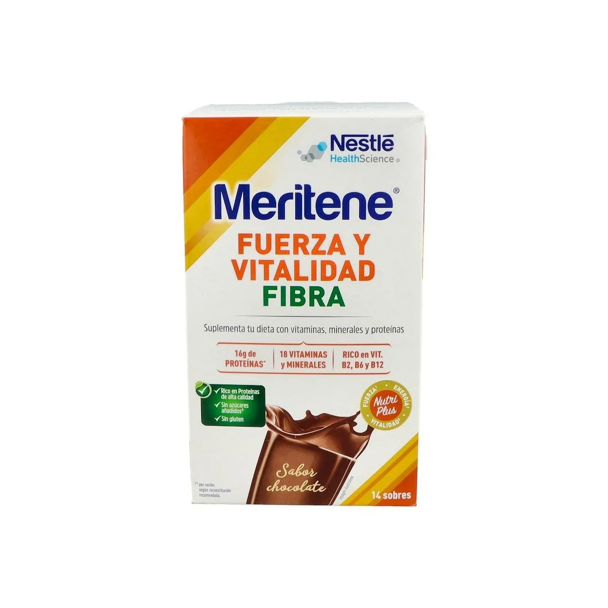 Meritene Fibra Chocolate 14 Sobres
