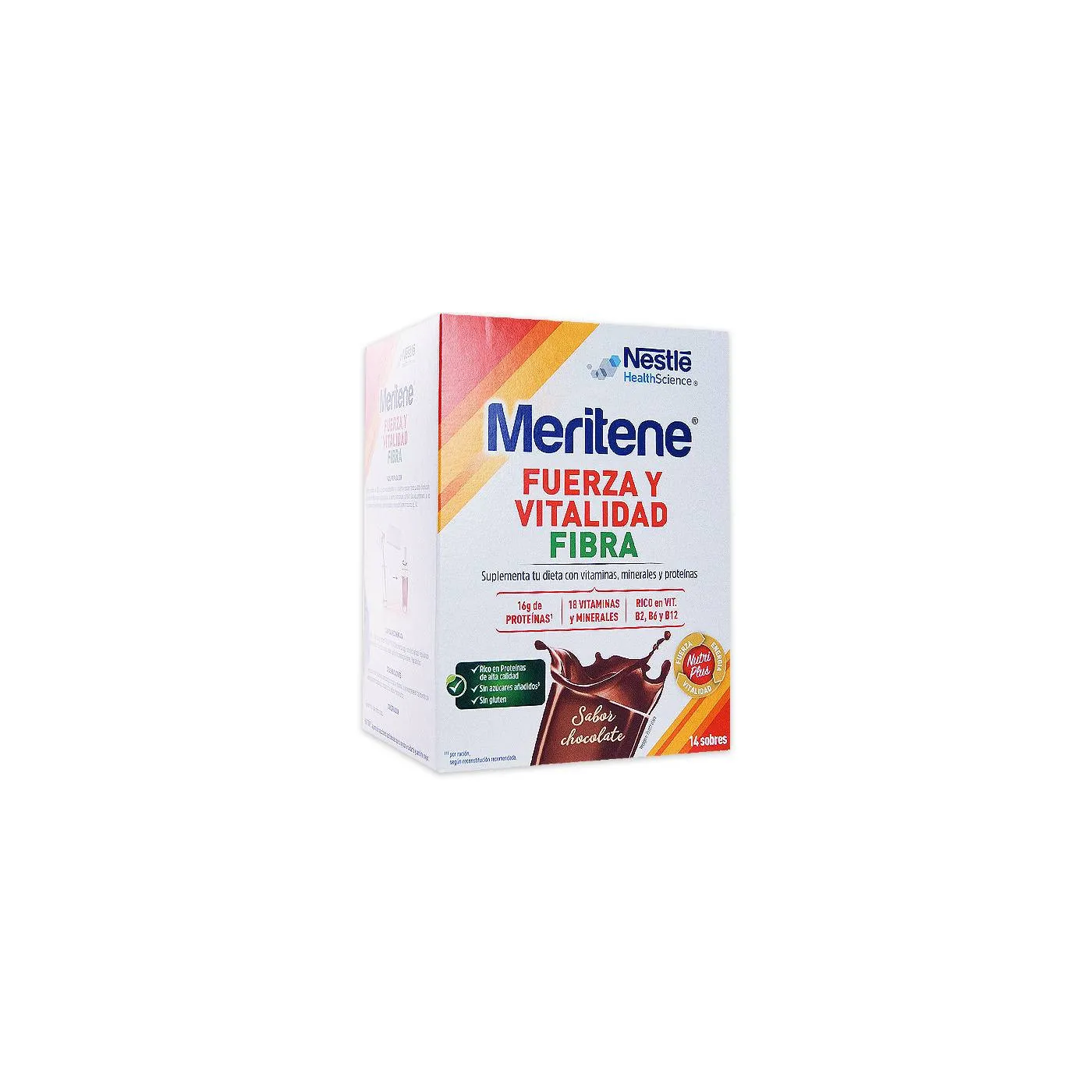 Meritene Fuerza Y Vitalidad Fibra Sabor Chocolat
