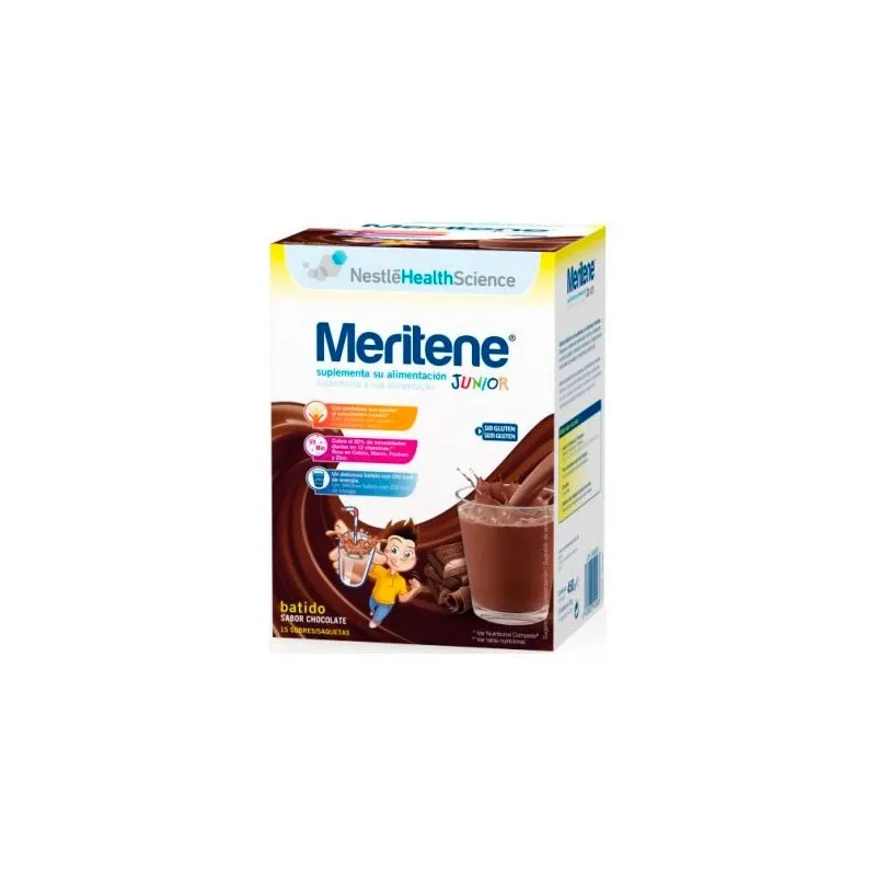 Meritene Junior 15 sobres Chocolate