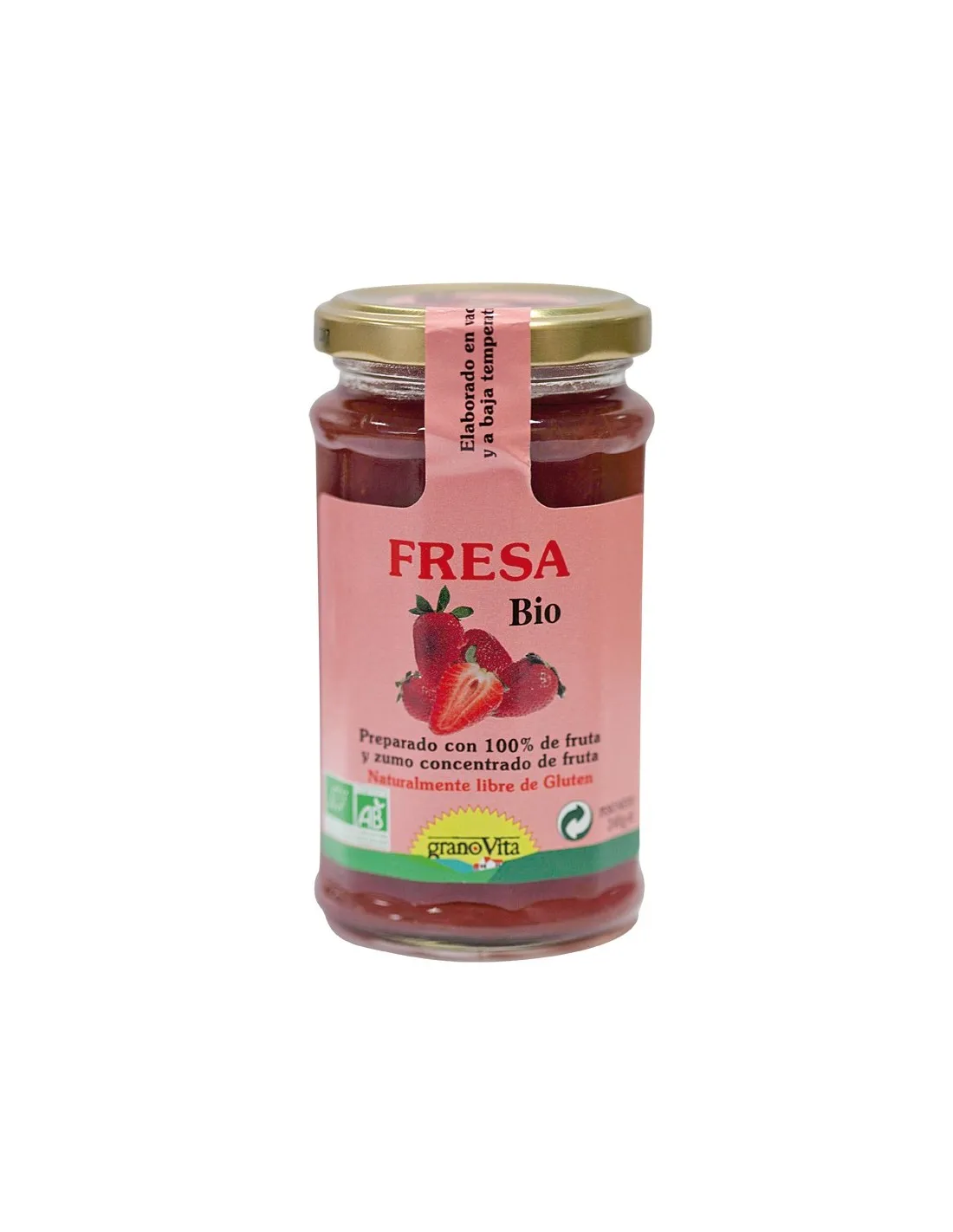 Preparado De Fruta De Fresa Bio, 240 G de Granovita
