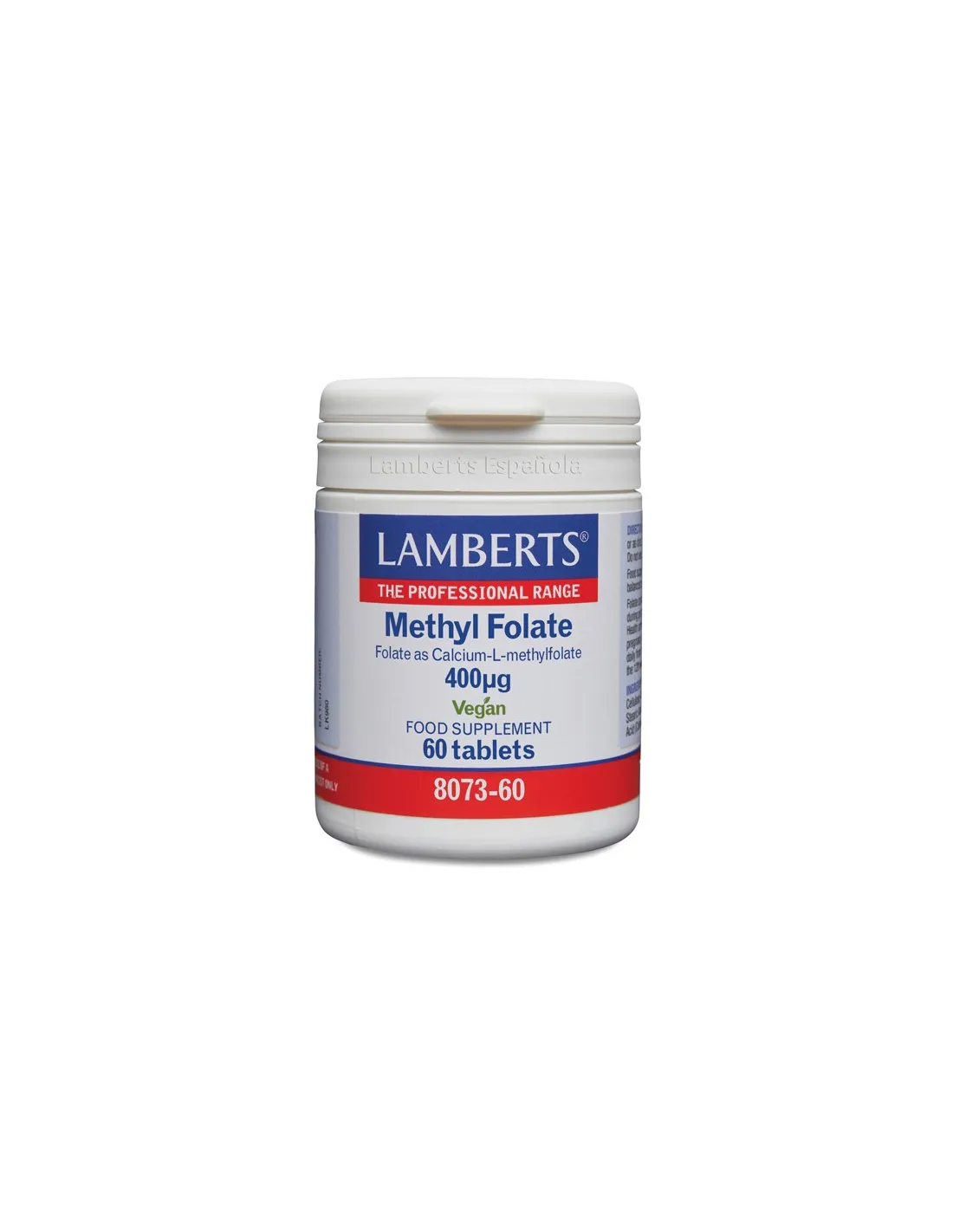 Methyl Folate 400 µg 60 Tabs. de Lamberts