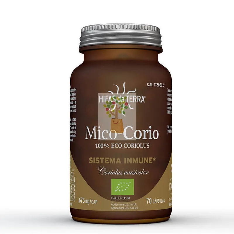 MICO-CORIO 70 CAPSULAS HIFAS DA TERRA