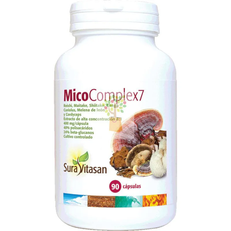 MICOCOMPLEX 6 400Mg. 90 CAPSULAS SURA VITASAN