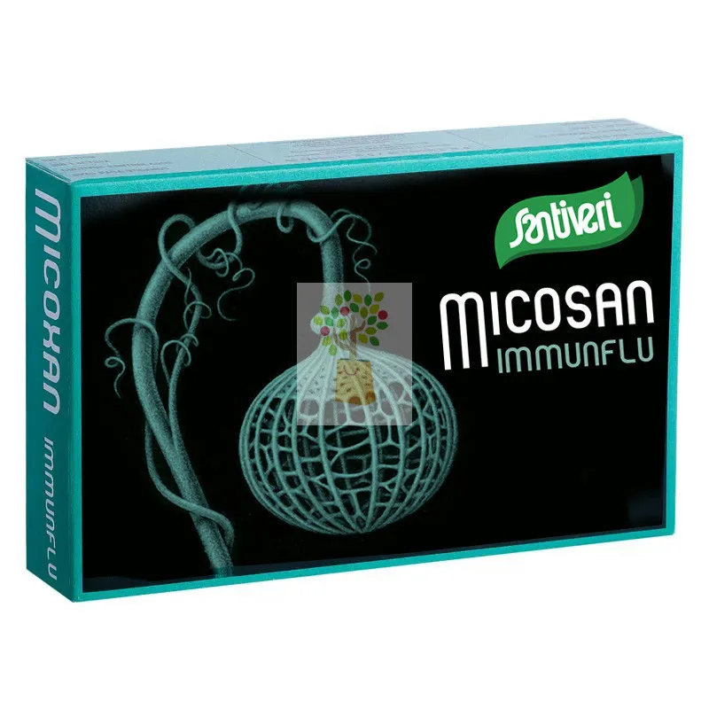 MICOSAN IMMUNFLU 40 CAPSULAS. SANTIVERI
