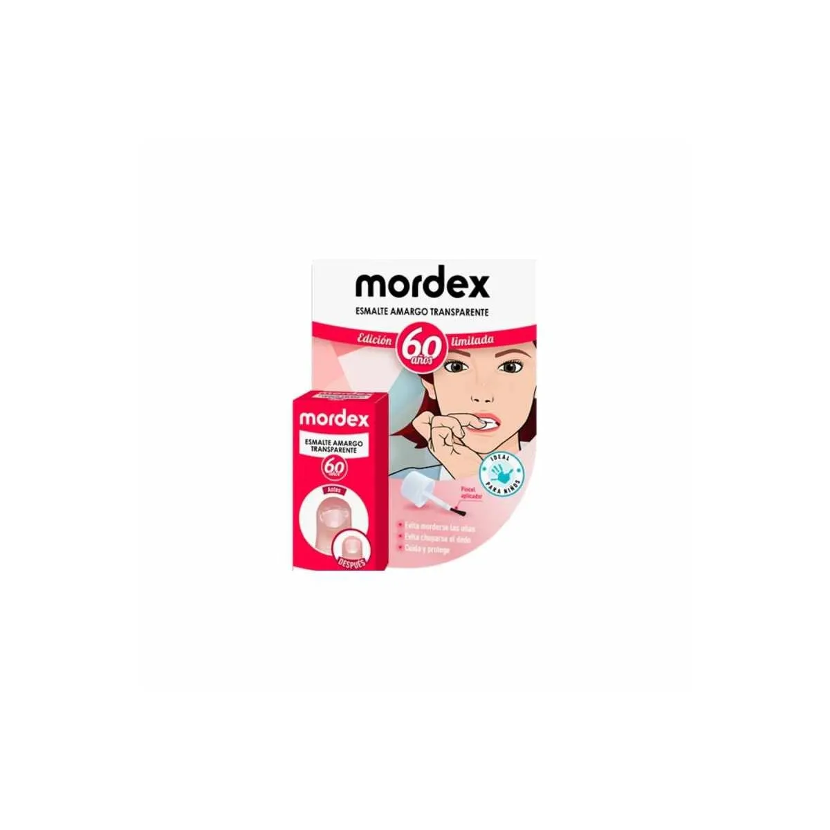 Mordex Esmalte Amargo Transparente 9 ml