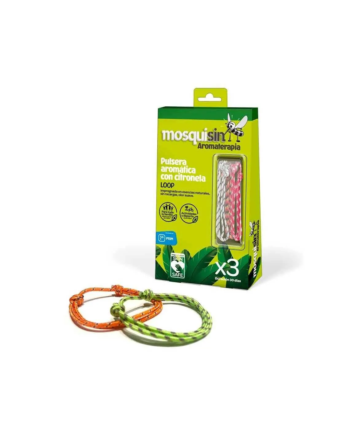 Mosquisin Aromaterapia Pulsera Aromática De Citronela Loop