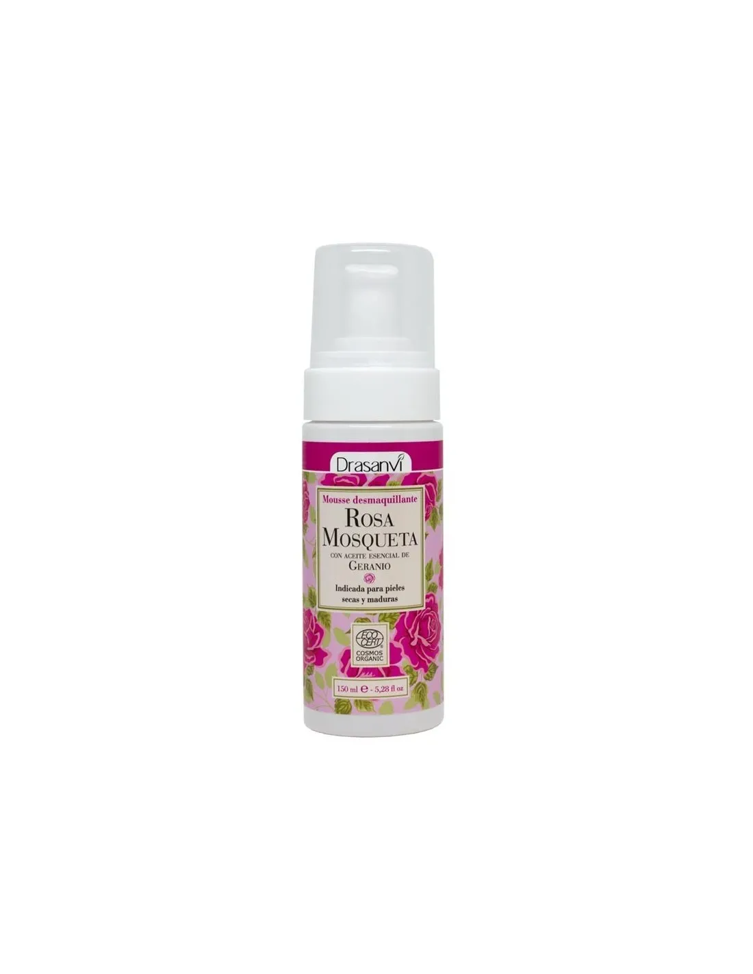 Mousse Desmaquillante Rosa Mosqueta Cosm Org 150Ml Drasanvi