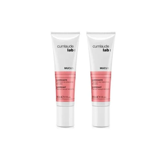 CUMLAUDE LAB: MUCUS GEL LUBRICANTE DUPLO 2X30ML