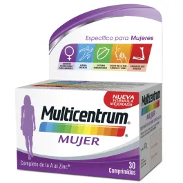 Multicentrum Mujer Multivitamínico Y Multimineral