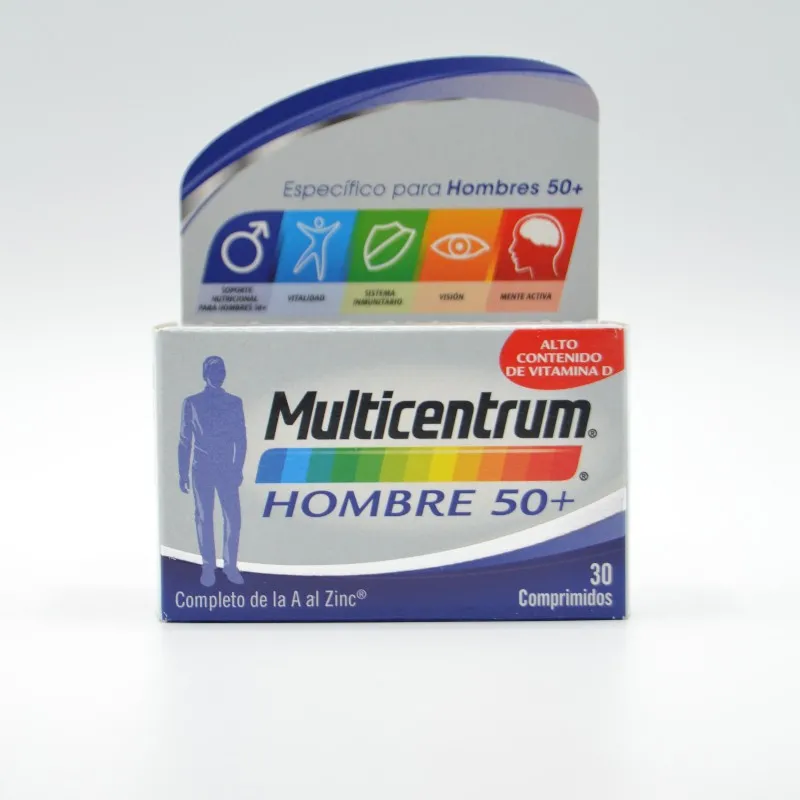 MULTICENTRUM HOMBRE 50+ 30 COMP