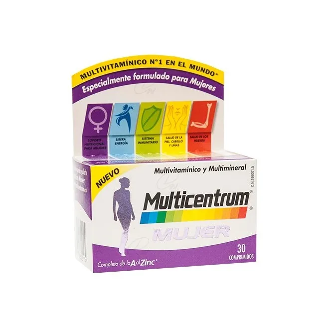 Multicentrum Mujer 30 Comp
