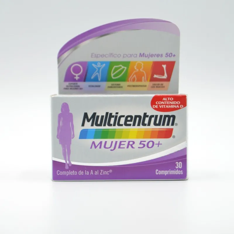 MULTICENTRUM MUJER 50+ 30 COMP