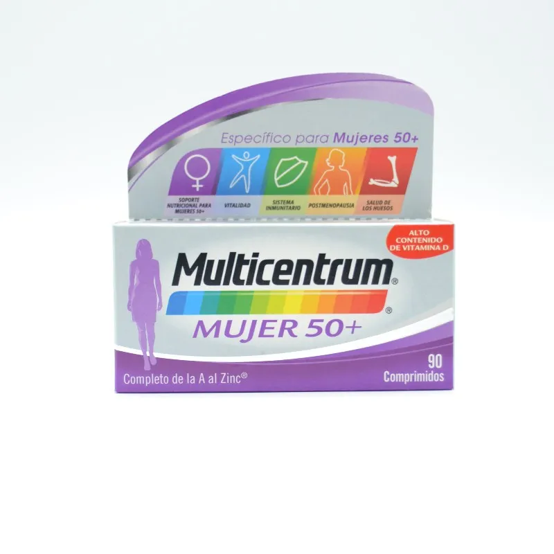 MULTICENTRUM MUJER 50+ 90 +30 COMPRIMIDOS