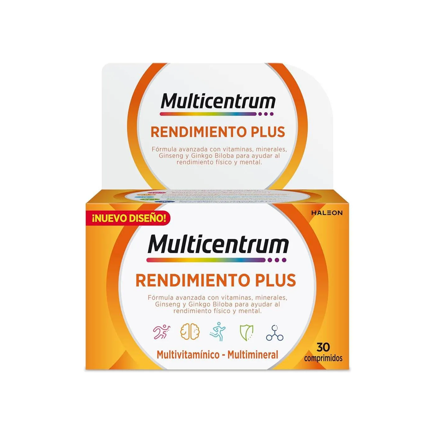Multicentrum Plus Ginseng Ginkgo 30 Comps