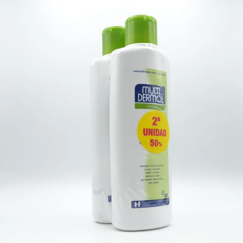 MULTIDERMOL DUPLO GEL AVENA 2 X 750 ML
