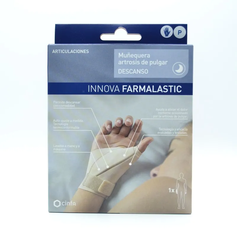 MUÑEQUERA ARTROSIS DE PULGAR FARMALASTIC DESCANS